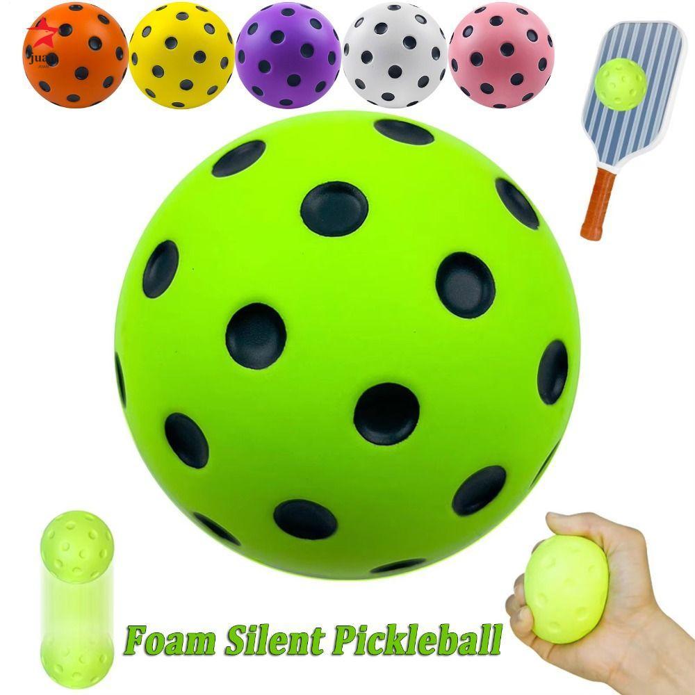 Quả bóng Pickleball xốp DUOJUVN, Quả bóng đào tạo bóng dưa nảy cao im lặng, Bong bóng bóng mềm mại y