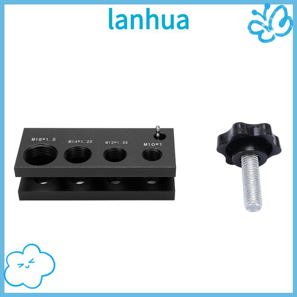 LANHUA Spark Plug Gap Tool, Nhôm Black Spark Plug Gating Tool, Bền Universal M10 M12 M14 M18 Car Spa