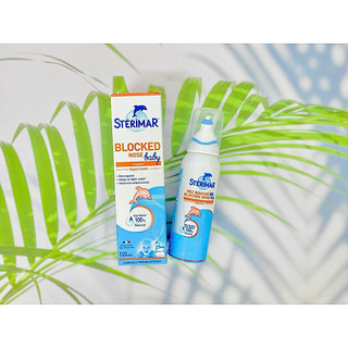 Date 03/27 Xịt muối biển cá heo Sterimar Pháp 100ml (loại màu cam)