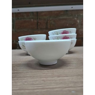 Combo 06 bát cơm, chén cơm hoa anh đào, miệng 11cm, cao 5,5cm