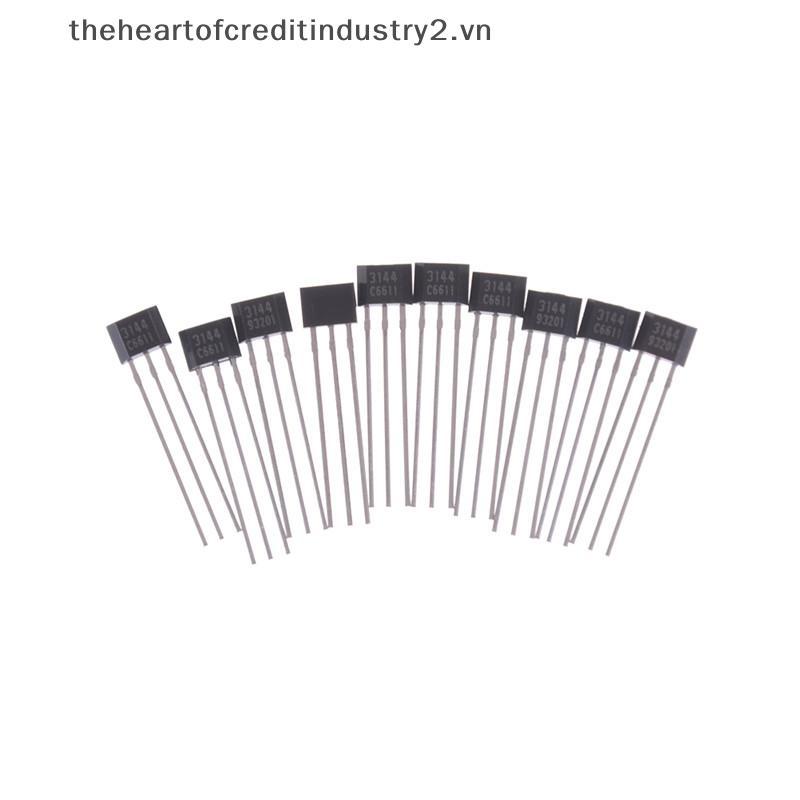 # thehear # 10 chiếc AH3144E OH3144 3144 Máy dò từ tính cảm biến hiệu ứng Hall.