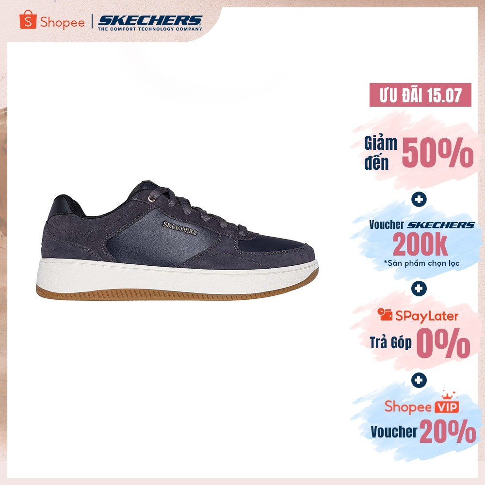 [ĐỘC QUYỀN ONLINE] Giày Thể Thao Nam Skechers Court Classics Sport Court 2.0 Yaros-254010-NVNT Air-C