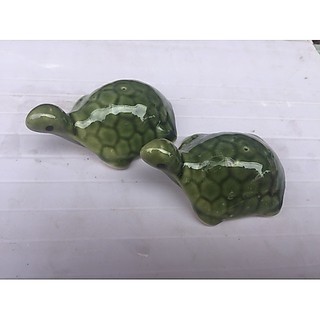 Rùa sứ trang trí bể cá, decor trang trí tiểu cảnh sân vườn gốm sứ Bát Tràng cực xinh yêu
