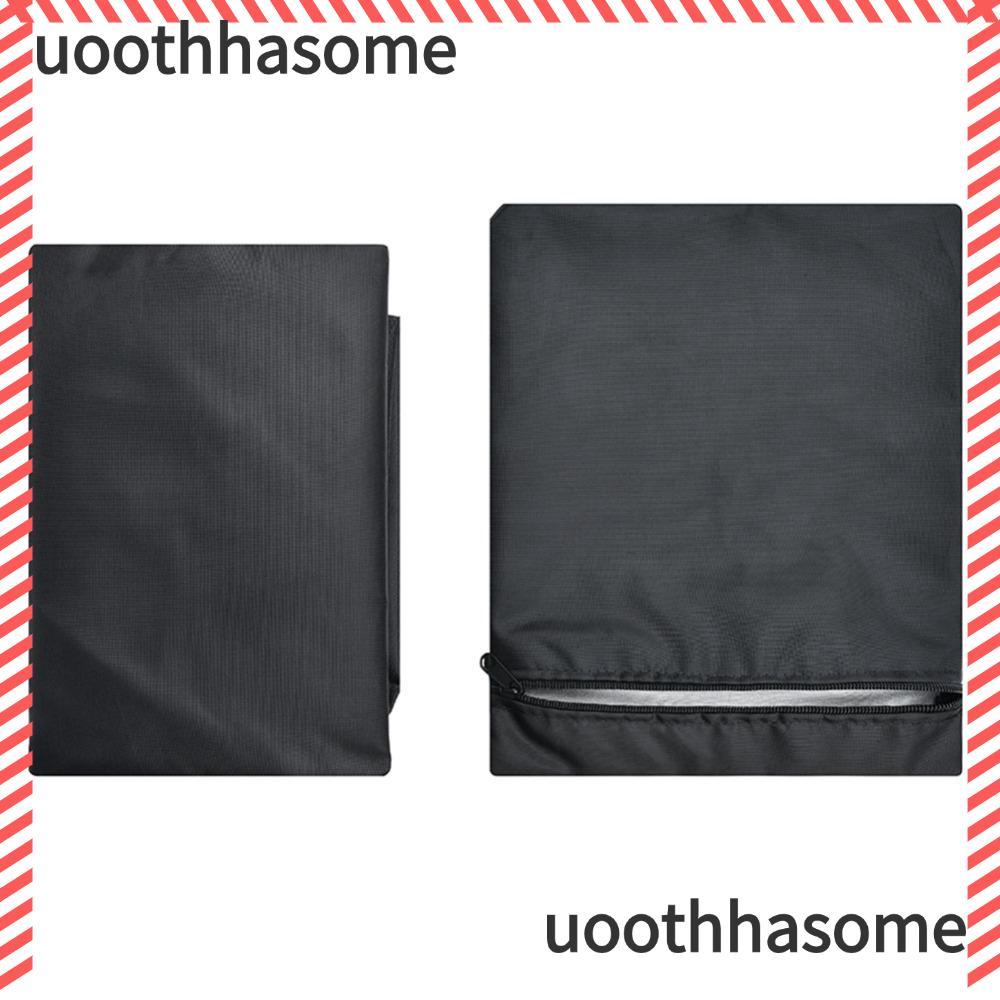 UOOTHASHASOME Chaise Lounge Ghế Cover, vải màu đen chống thấm nước Chaise Lounge Cover, Bền chống bụ