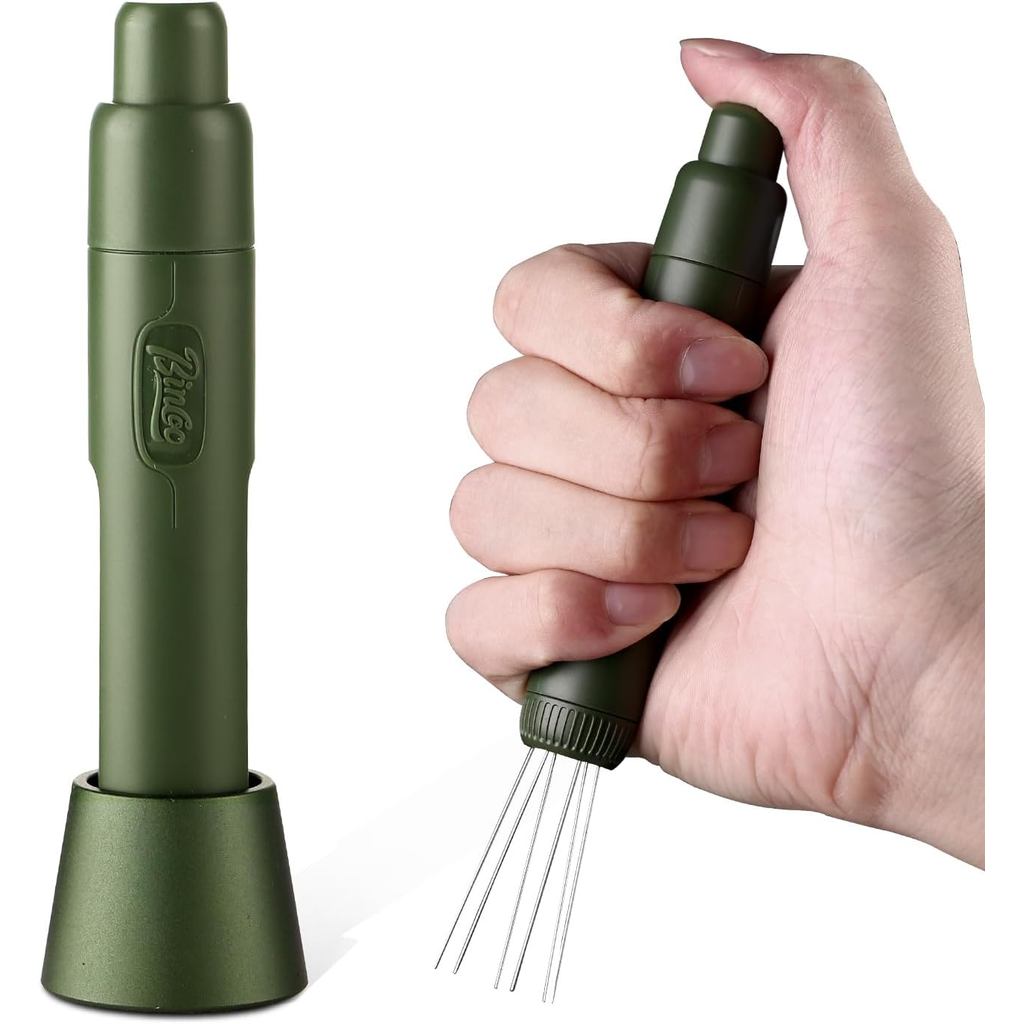 Flick WDT Tool Espresso - Dụng cụ khuấy Espresso có thể thu vào cho Barista, Công cụ phân phối Espre