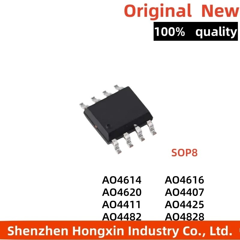 5 CÁI AO4407 AO4614 AO4616 AO4620 AO4411 AO4425 AO4482 AO4828 SOP Chip ic Bán buôn