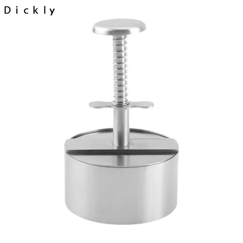 Burger Press Burger Patty Press Thép không gỉ Thịt bò Phô mai Burger Maker Chuyên nghiệp Burger Smas
