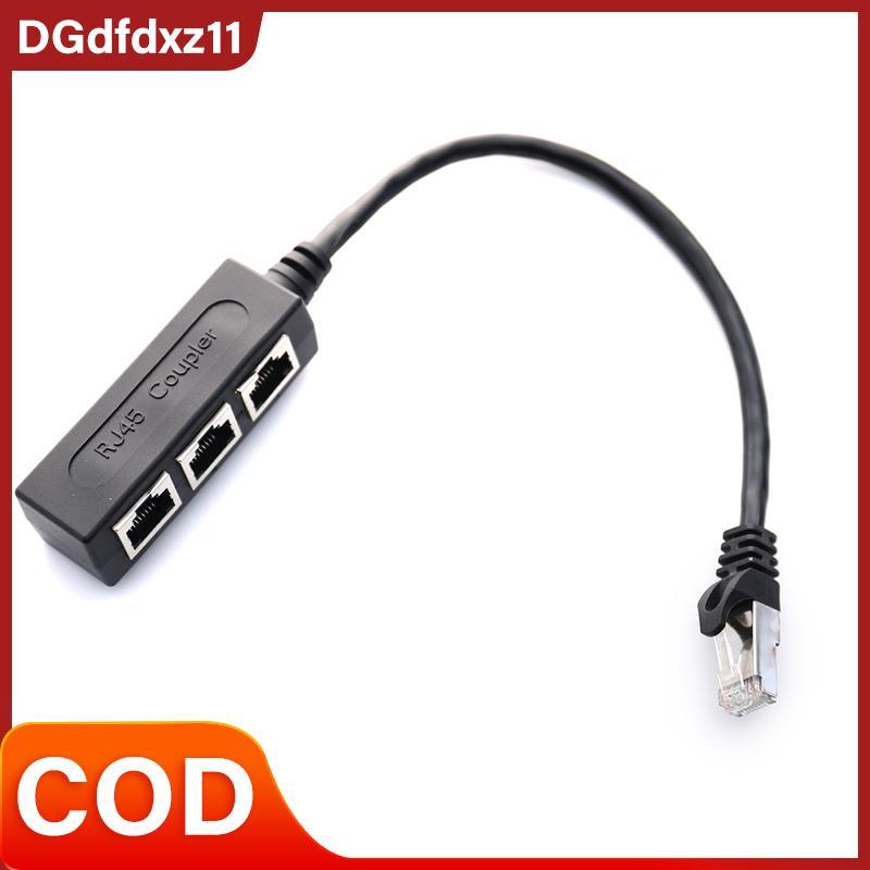 [DZ1] RJ45 Splitter LAN Ethernet Network RJ45 Connector Splitter Adapter Cable VN