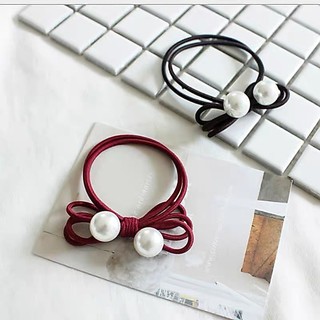 Sỉ 10 Dây Cột Tóc Đính Hạt Ngọc Cao Cấp