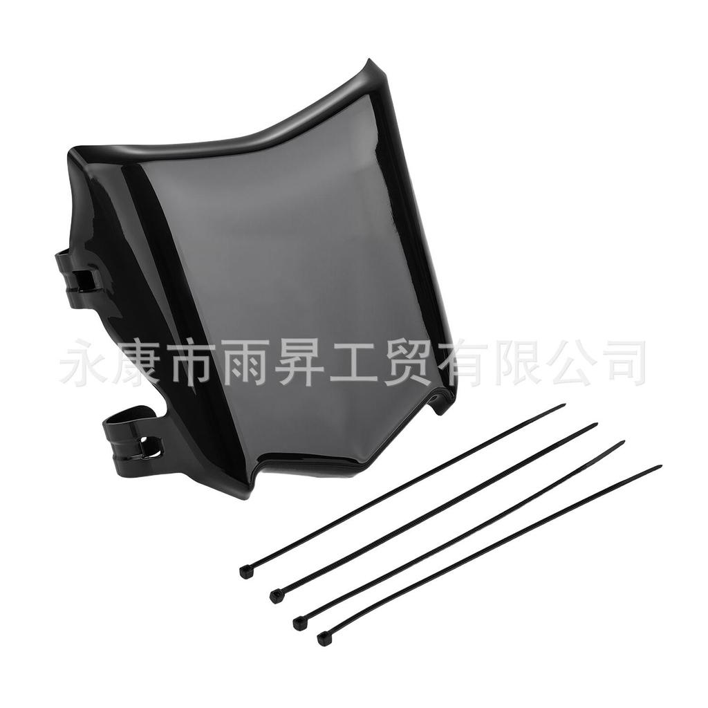 Thích hợp cho Qiulong Light Bee Biển số phía trước 79bike Thám tử xe máy Sửa đổi Kính chắn gió phía 