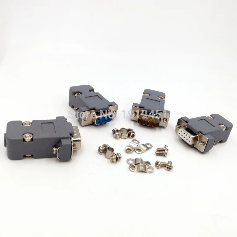 DB9 VGA Cắm Loại D Cổng Kết Nối 9pin Cổng Ổ Cắm adapter Nữ & Nam RS232 DP9