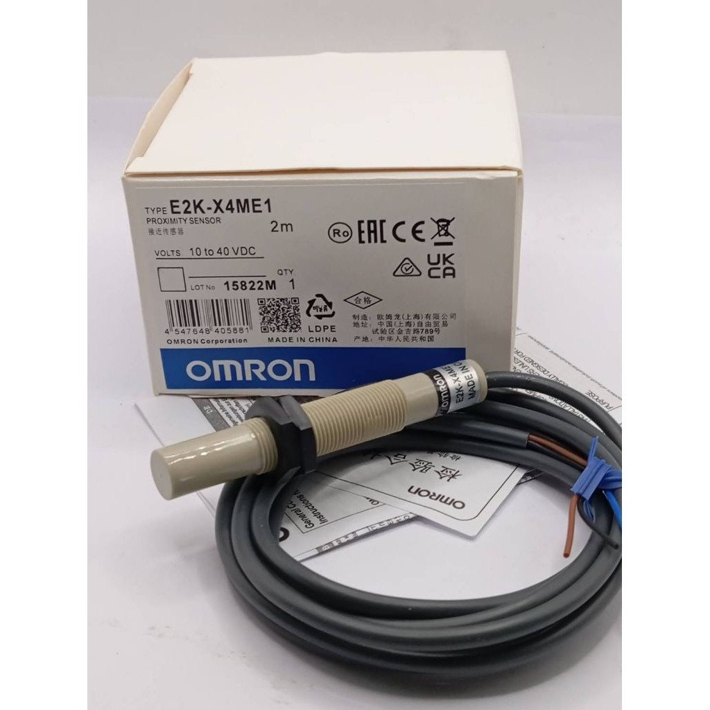 Cảm biến điện dung E2K-X4ME1 M12 NPN NO 4mm Khoảng cách kẹp ở Thái Lan Giao hàng rất nhanh mỗi ngày