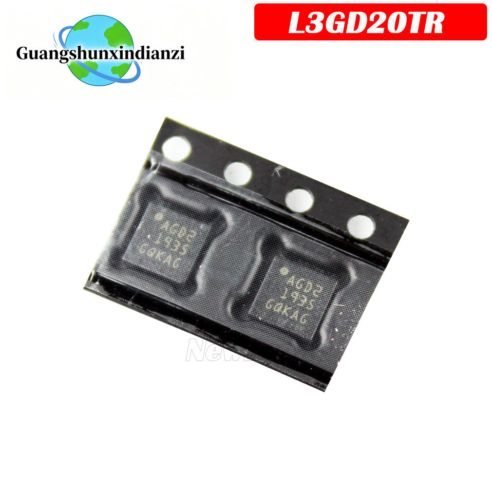 2 CHIẾC MỚI L3GD20 L3GD20TR AGD2 LGA-16 Chip cảm biến con quay hồi chuyển kỹ thuật số ba trục