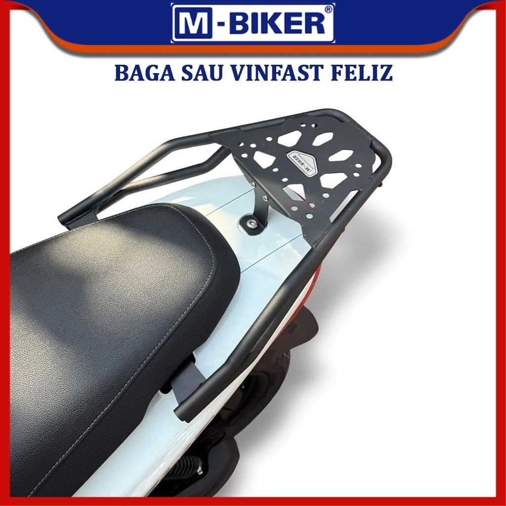 Baga Feliz, Baga sau Vinfast Feliz, Cảng sau mặt thép tấm CNC sơn tĩnh điện cho Vinfast Feliz