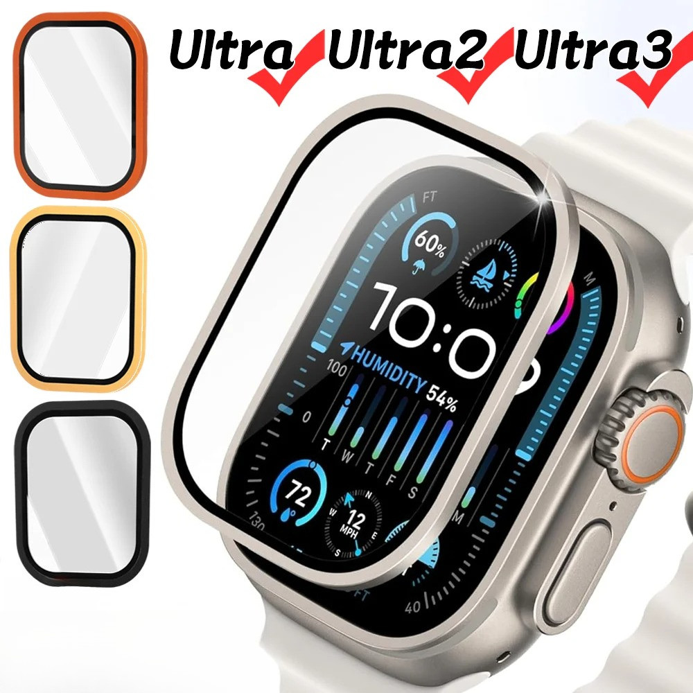 Dành Cho Apple Watch Ultra3 Ultra2 Ultra Chống Nhìn Trộm Kính Cường Lực Cho Apple Watch Ultra 3 2 Hợ