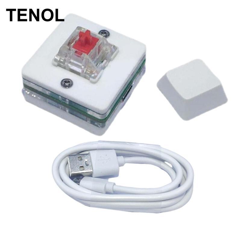 Bàn phím USB Mini 1, Đèn nền RGB, Bàn phím chơi game cơ học, để chơi game DIY Office PC làm việc