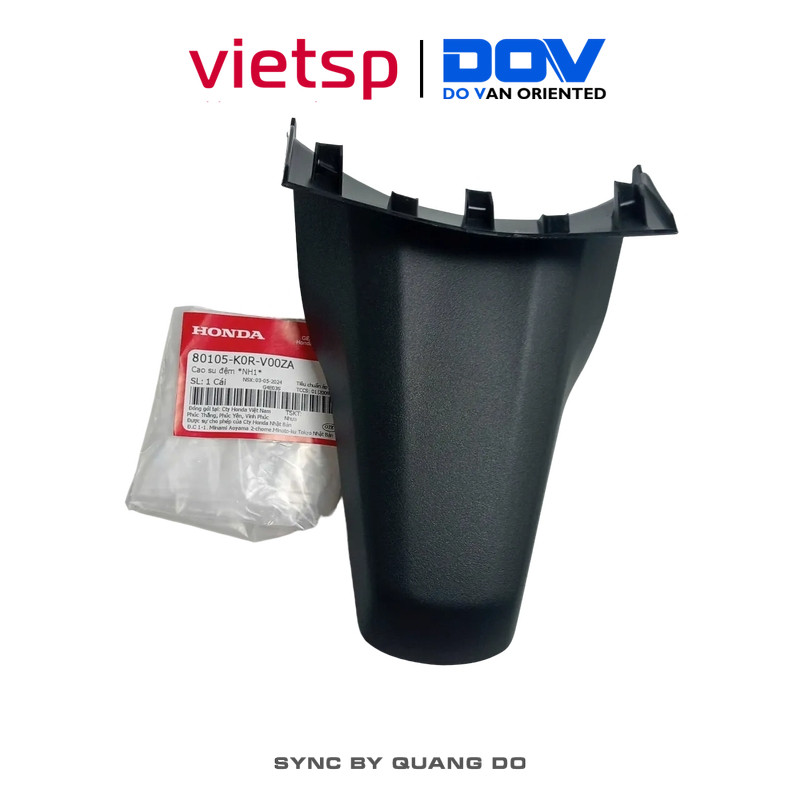Cao Su Đệm HONDA Sh 125 / Sh 150 2020+ Màu Đen (80105K0RV00ZA)