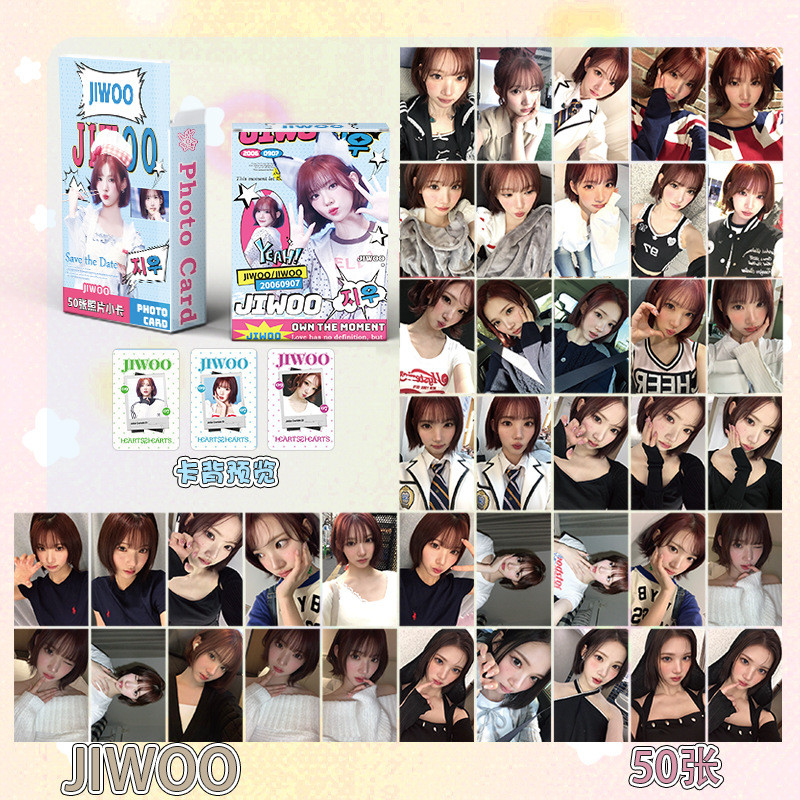 Cui Zhiyu JIWOO Laser Photocard H2H Hàng hóa cùng phong cách Photocard Polaroid LOMO Card