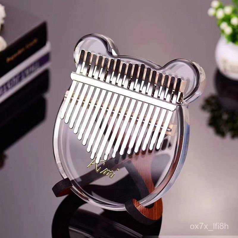 kimi Đàn piano ngón tay cái Kalimba Trong suốt như pha lê Kalimba, đàn piano ngón tay Kalimba dành c