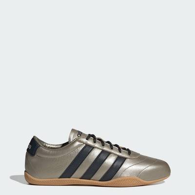 adidas Phong cách sống Giày Cổ Thấp Grand Court Nữ Bạc JQ9681