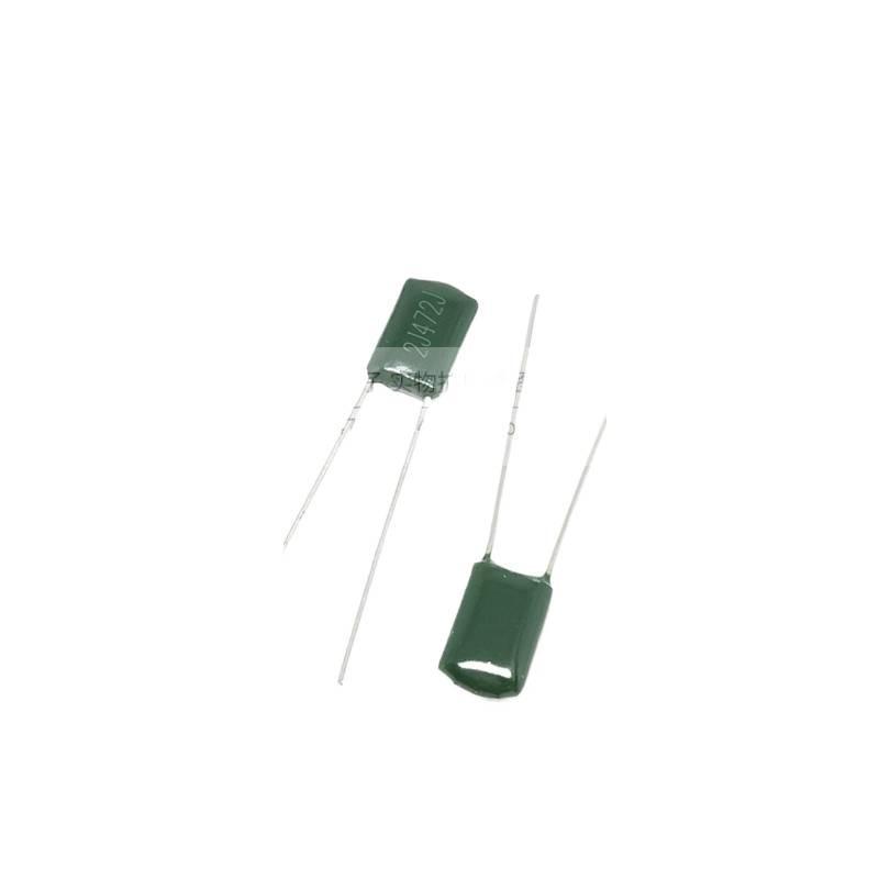 50 Cái / lốc Tụ Polyester 2J472J 630V4.7 nF 630V472 P = 5mm Pitch 4700PF 0,0047 UF