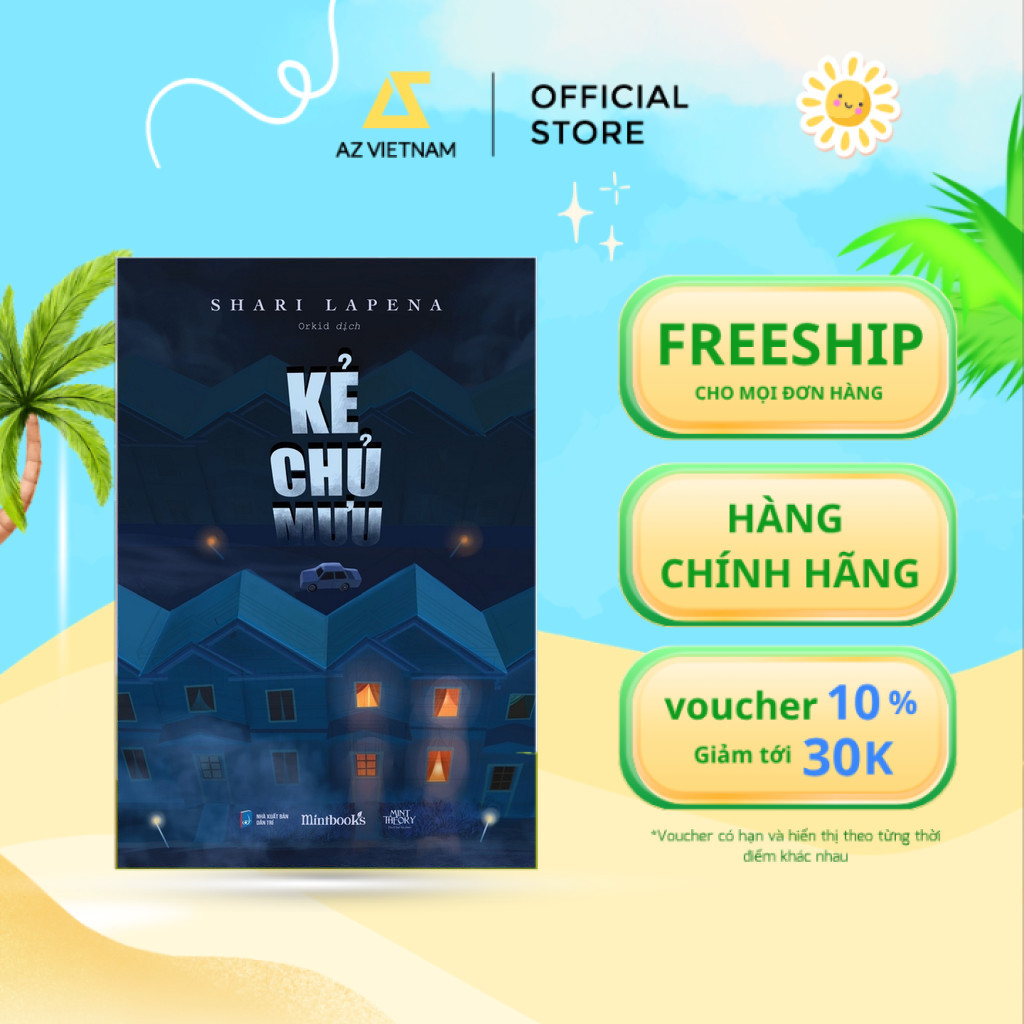 Sách - Kẻ Chủ Mưu (Shari Lapena)
