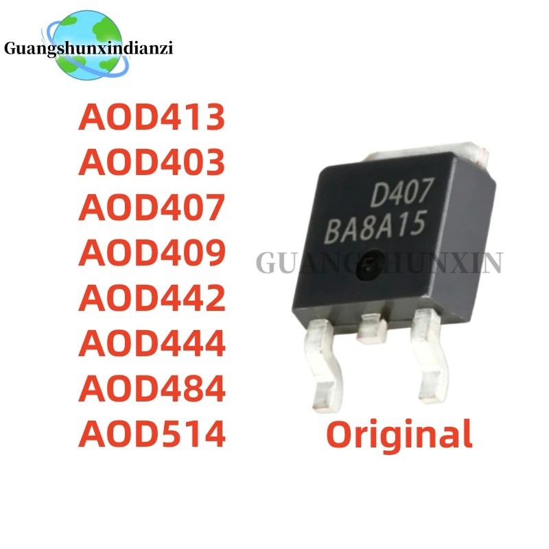 1-5 Chiếc AOD413 AOD403 AOD407 AOD409 AOD442 AOD444 AOD484 AOD514 TO252 D413 D403 D407 D409 D442 D44