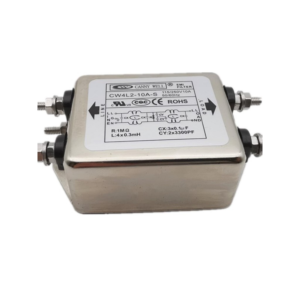Bộ lọc nguồn CANNYWELL CANNYWELL CW4L2-10A-S CW4L2-20A-T 10A20A Nhà máy chính hãng