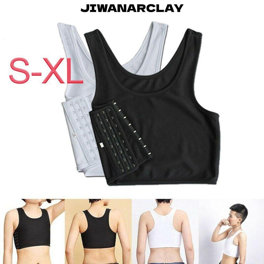 JIWANARCLAY Áo Quần Lót Ngực Áo Ngực Chất Kết Dính Đồng Tính Nữ Tomboy