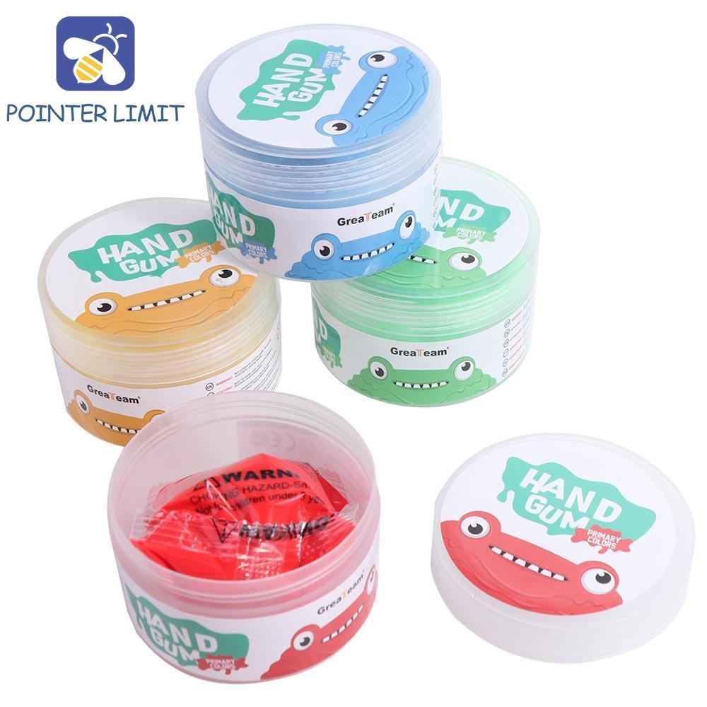 POINTER LIMIT Finger Training Putty, 4 cái / bộ Đồ chơi Squiz Hand Putty, DIY Bouncing Plasticine So