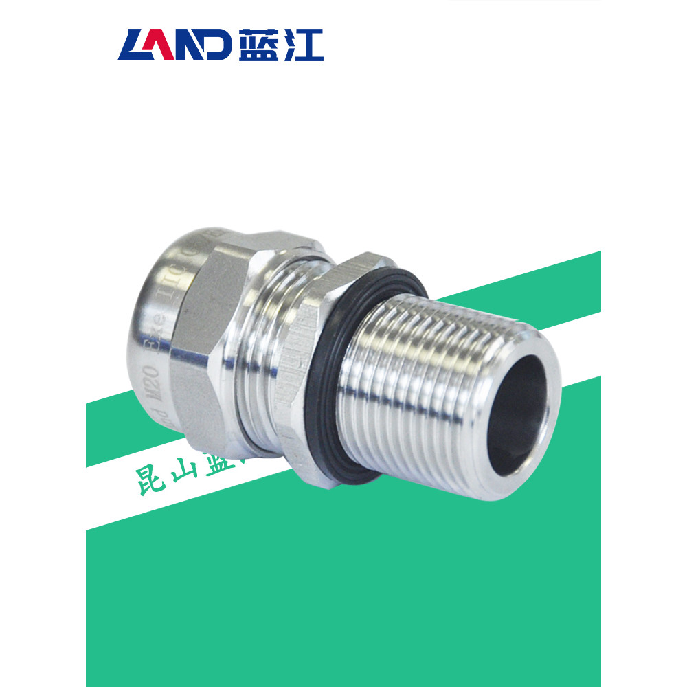 Lanjiang LAND M Chủ đề Cáp thép không gỉ mở rộng Khớp chống nước 304 Chống cháy nổ Gran Head IP68 Ch