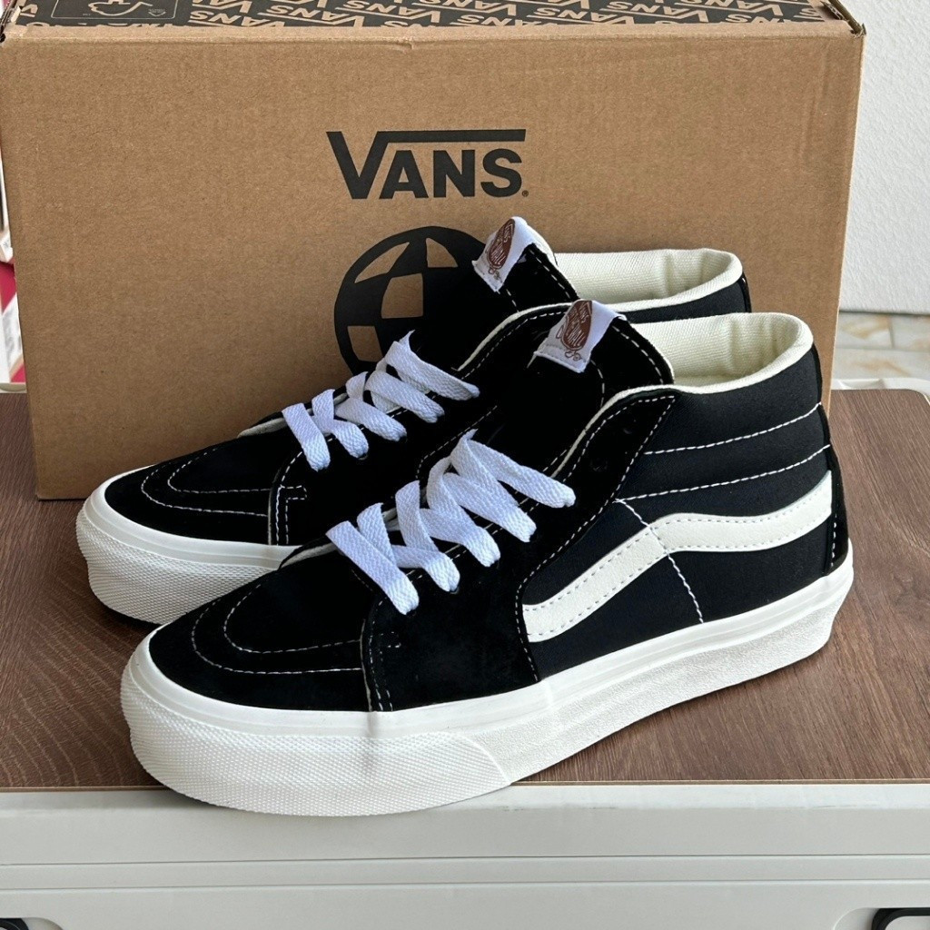 Giày thể thao giả tưởng khoa học viễn tưởng X Vans Sk8-Hi pro giày thể thao cổ cao dành cho nam và n