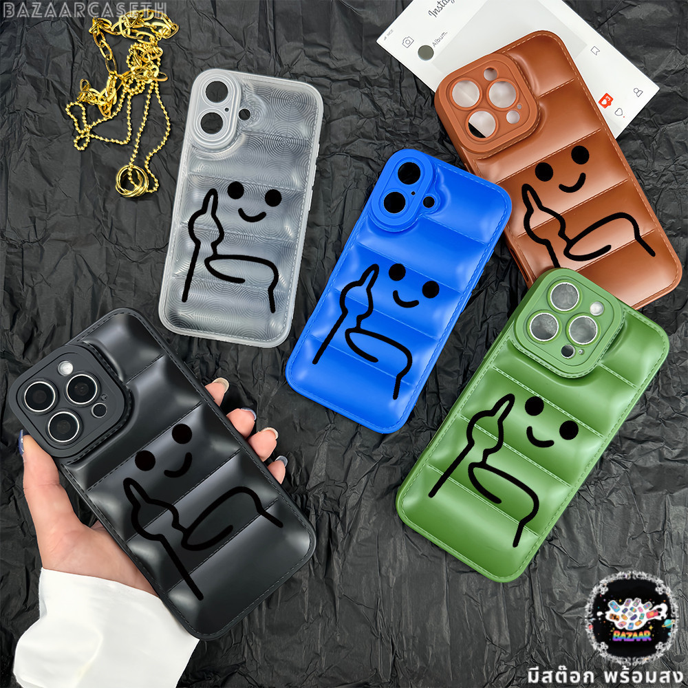 Ốp Lưng Iphone 13 Giao Hàng Nhanh Họa Tiết Khuôn Mặt Vui Nhộn Áo Khoác Tpu Xuống Cho IPhone13 11 16 
