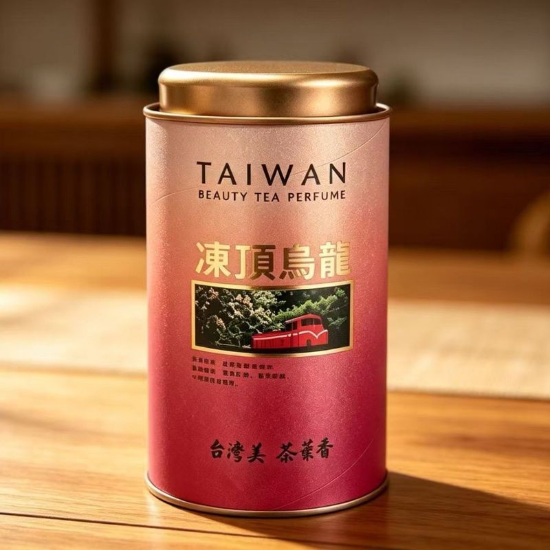 [Dongding Oolong] Trà ô long Dongding Đài Loan Trà ô long Alpine Dongding Trà ô long Loại thơm đóng 