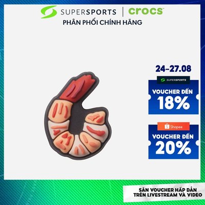 Phụ kiện Charm Crocs Shrimp 1 Pcs - Nhiều Màu - 10009476