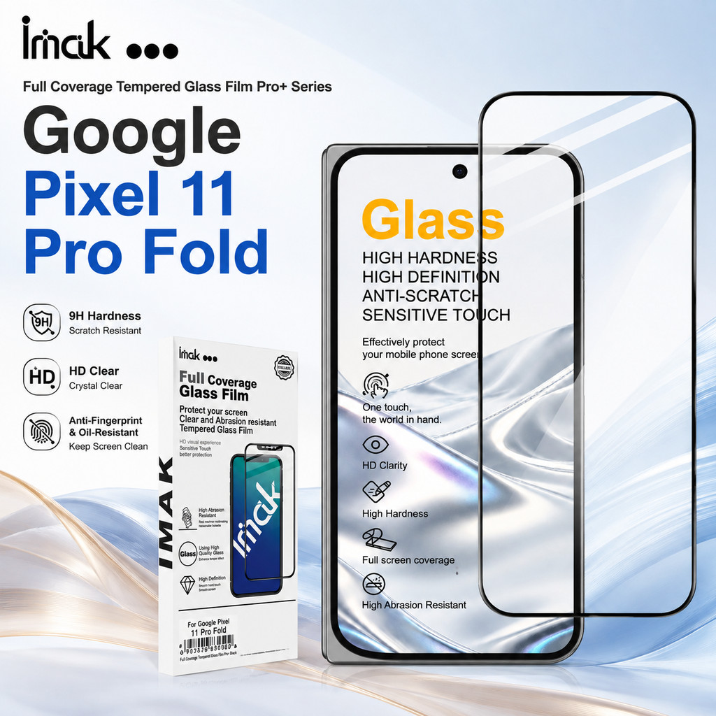 Kính Cường Lực Cho Google Pixel 11 Pro Fold Phim Bảo Vệ Oleophobic Coating FM0003