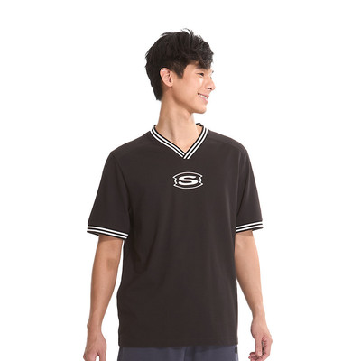 Áo Thun Tay Ngắn Nam Skechers LifestylePhysicalAcademiaCollectionIconicShortSleeveTee-SL225M117-026U Online Sale