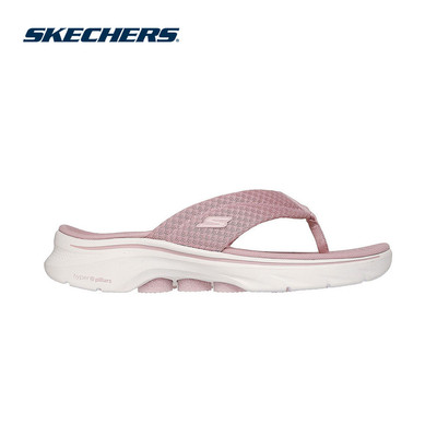 Xăng Đan/Dép Nữ Skechers On-The-Go GOwalk 7 Sandal Apricot Đi Bộ - 141055-MVE Goga Mat