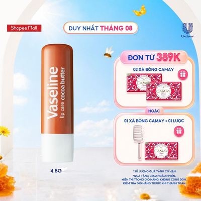 Son Dưỡng Môi Bơ Cacao Vaseline Lip Care Stick 4.8g
