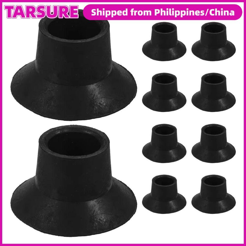 TARSUR 4 Thảm chân bếp gas, Nắp chân lò xo chống mài mòn, Thay thế bếp gas im lặng đa năng Tấm lót c