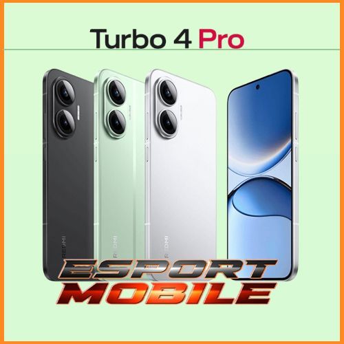 Điện thoại TURBO 4 PRO mới Newseal - Chip Snapdragon 8s Gen 4, Pin 7550 mAh, Sạc nhanh 90w