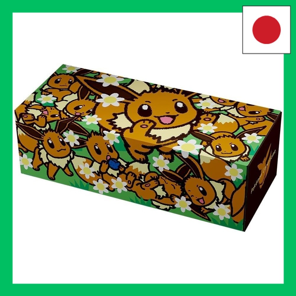 Pokemon Card Game Long Card Box Eevee Large Collection