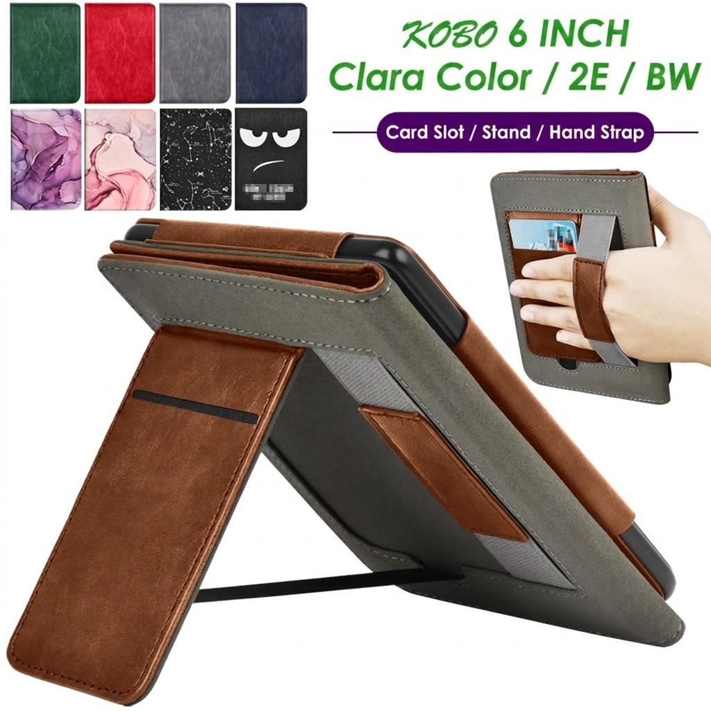 Vỏ bảo vệ 6 inch cho KOBO Clara Color 2E BW E-Reader - Vỏ đứng cầm tay