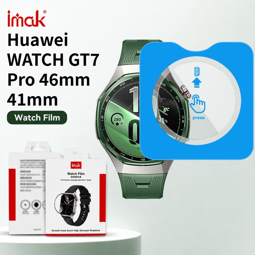 Kính Cường Lực Cho Huawei WATCH GT7 Pro 46mm WATCH GT7 Pro 41mm Tự Định Vị Chống Dầu FM0026