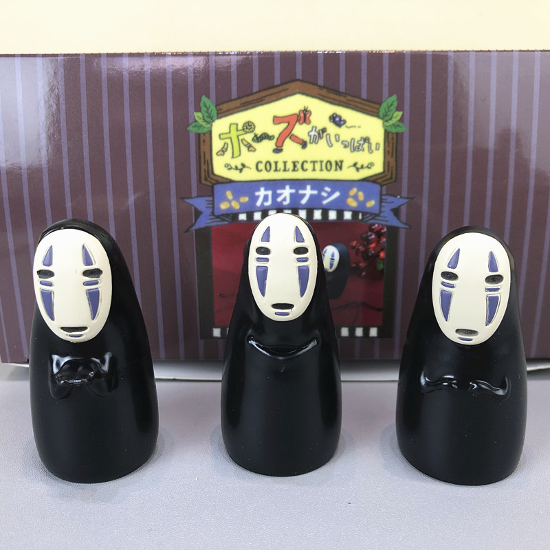Hàng sẵn có Bán Acorn Republic Người vô danh Búp bê ngón tay Spirited Away Hàng hóa Hình mặt nạ Hall