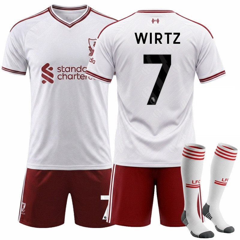 Mùa giải 2026-27 Áo thể thao sân nhà Liverpool Alisson Becker Virgil van Dijk Wirtz Szoboszlai Mac A