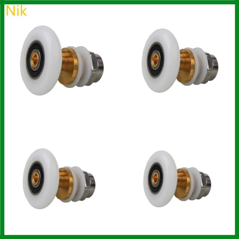 Nik Tắm Cửa Bánh Xe Kính Trượt Cửa Ròng Rọc Phòng Tắm Cabin Xoay Ròng Rọc