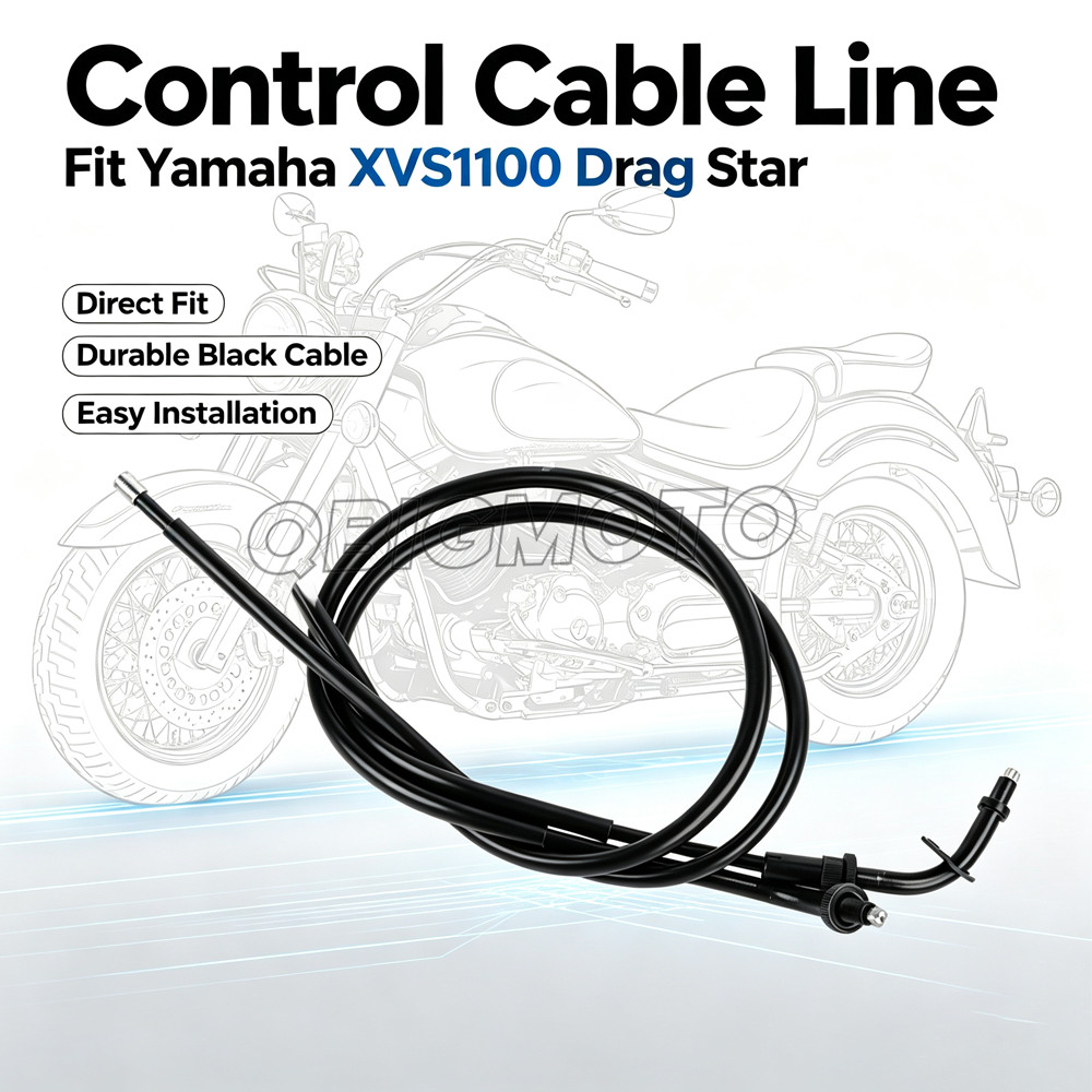 Cáp ga tăng tốc xe máy cho Yamaha XVS1100 XVS1100A XVS1100AT V-Star Drag Star Midnight Star Classic 