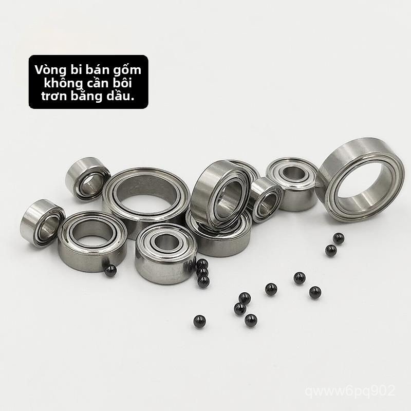 Vòng bi gốm MR117 MR126 MR85 MR74 cho máy câu tự bôi trơn chống gỉ