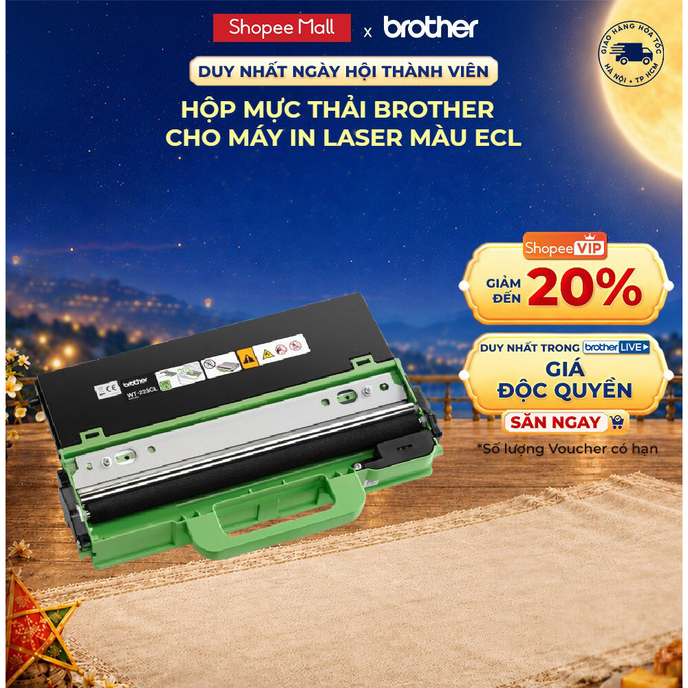 Hộp mực thải Brother cho máy in laser màu ECL (HL-L3230CDN/DCP-L3551CDW/MFC-L3750CDW)